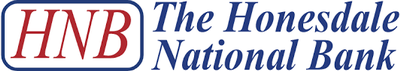 Logo for sponsor Honesdale National Bank